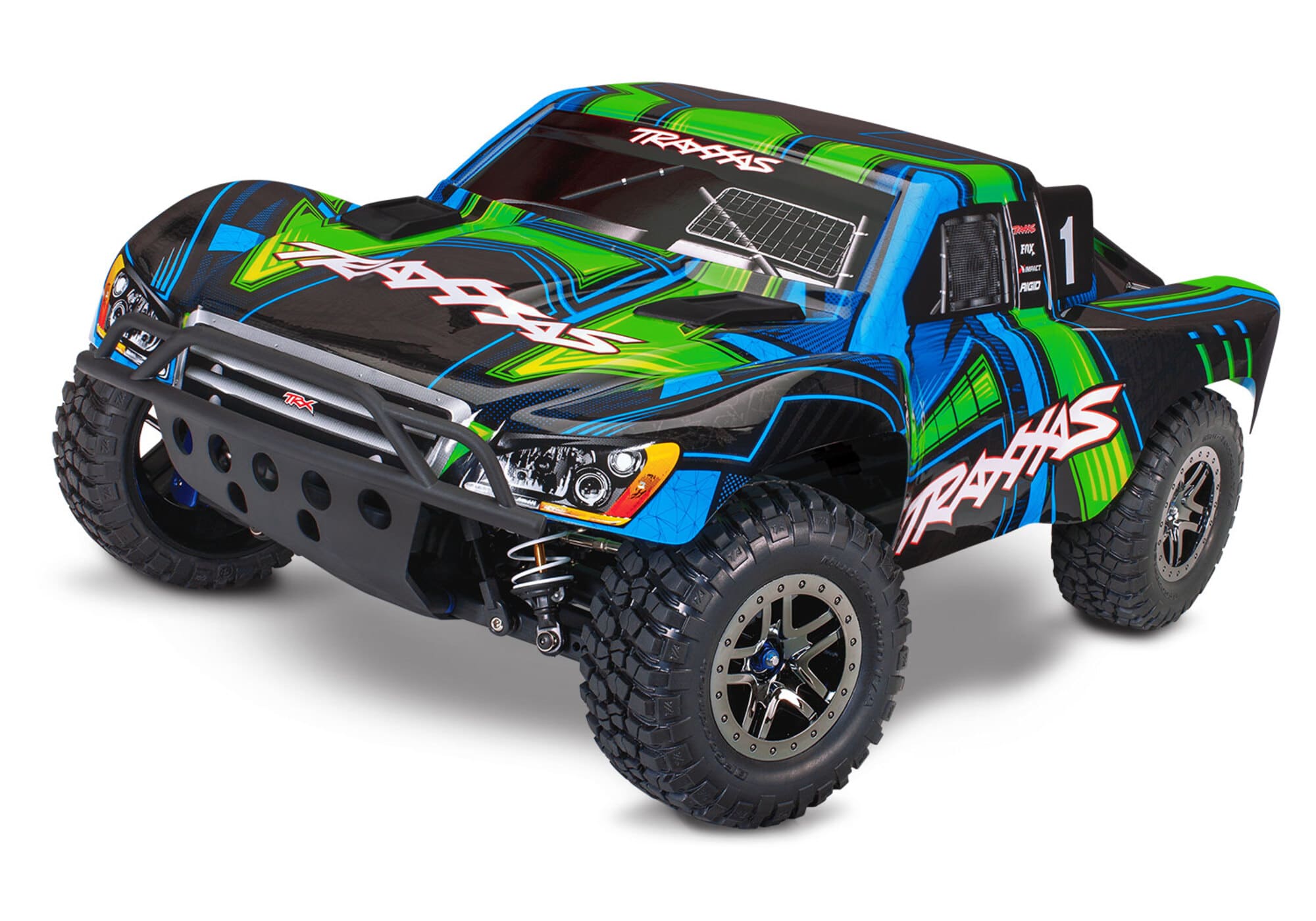 Traxxas Slash 4x4 VXL Ultimate 1_10 Short Course Truck in gruen_ RTR Modell