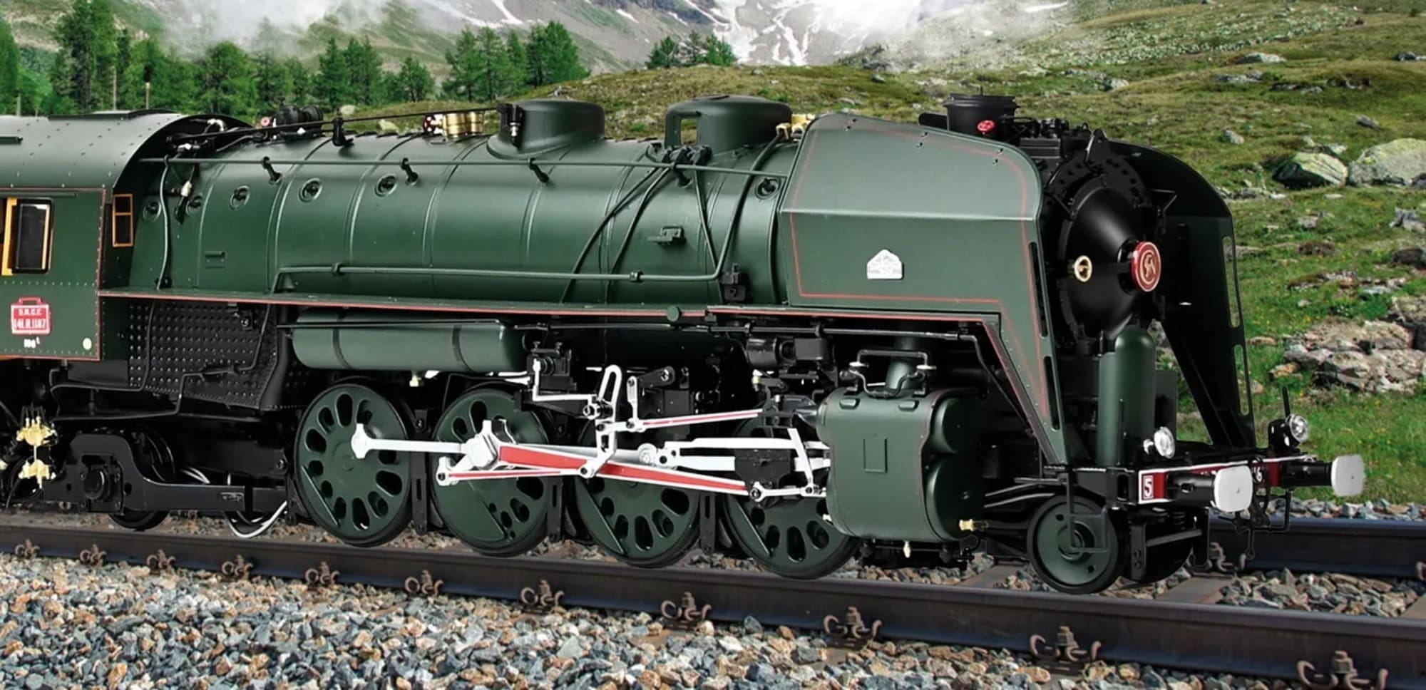 IXO Dampflok 141 R Mikado 1_32 mit Tender Modellbausatz