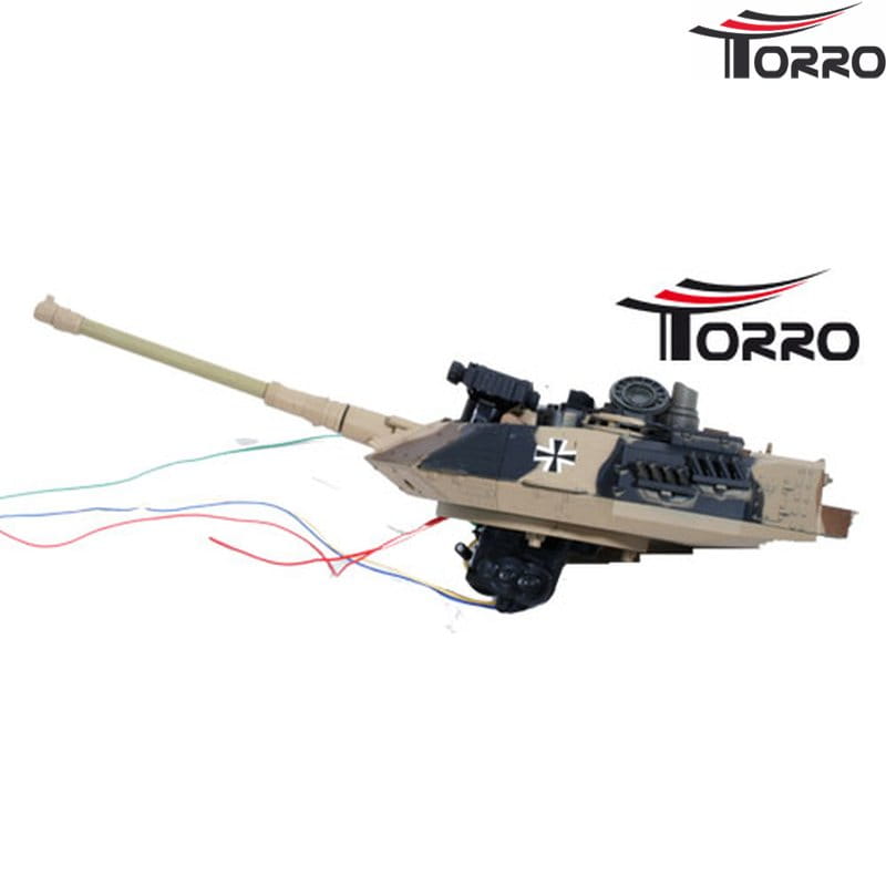 Torro Panzer 1_20 - Gefechtsturm Leo.Beige - Ersatzteil - RC-Zubehoer