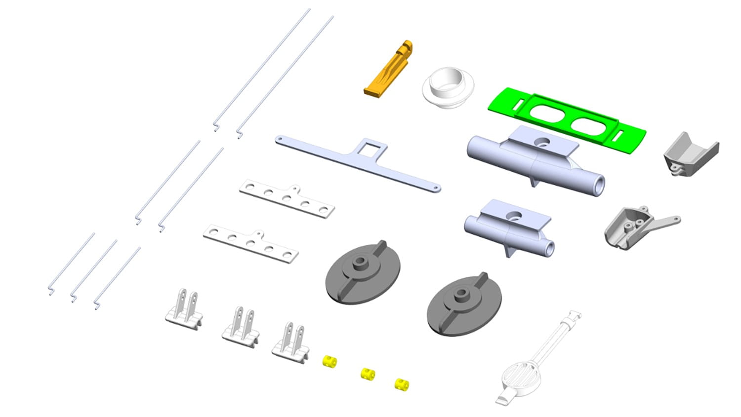 Multiplex Kleinteilesatz FunCub NG Multiplex Kleinteilesatz FunCub NG - RC-Zubehoer