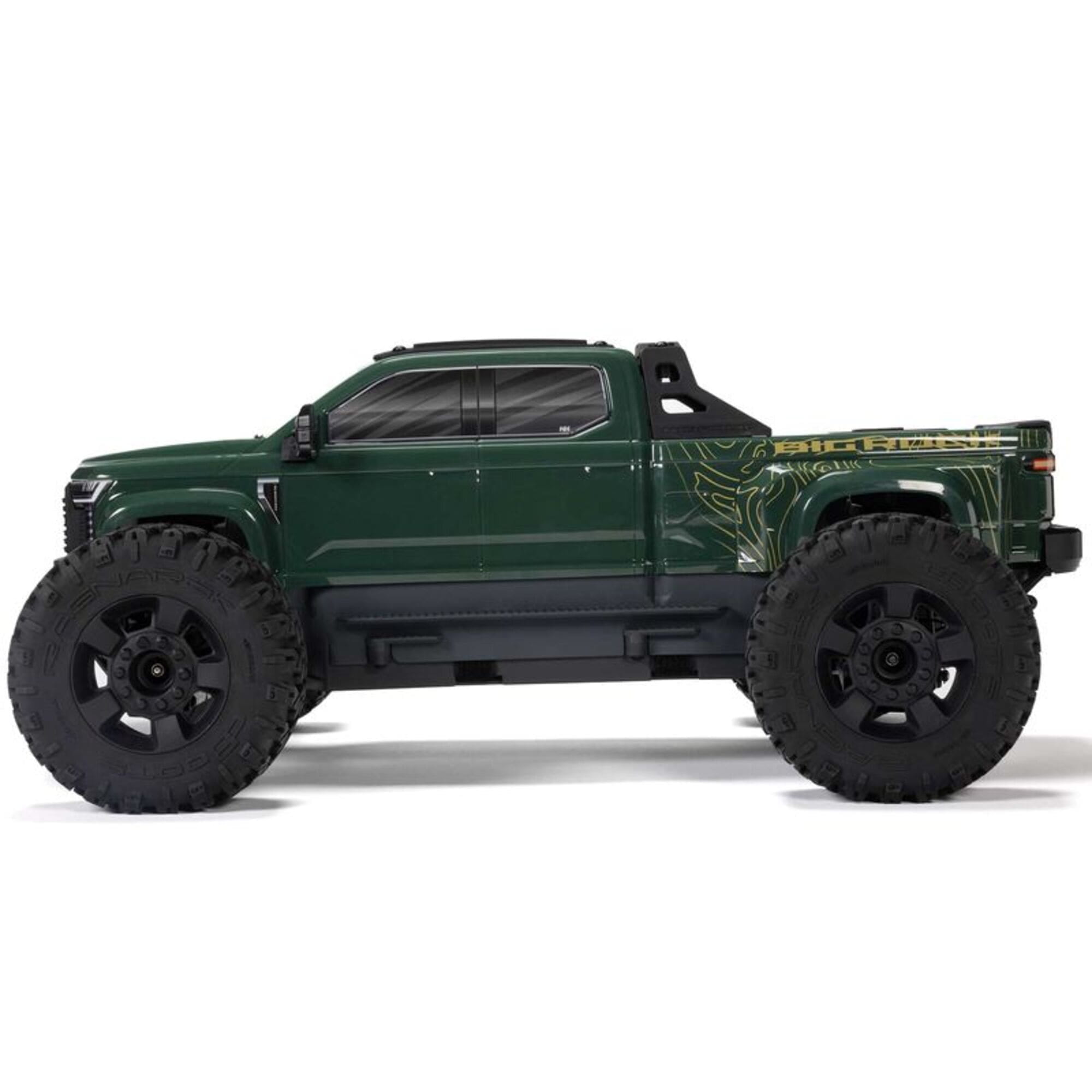 arrma big rock 223s blx 4x4 monster truck gruen Arrma BIG ROCK 223S BLX 4X4 Monster Truck Gruen RTR_ brushless bis 80 km_h