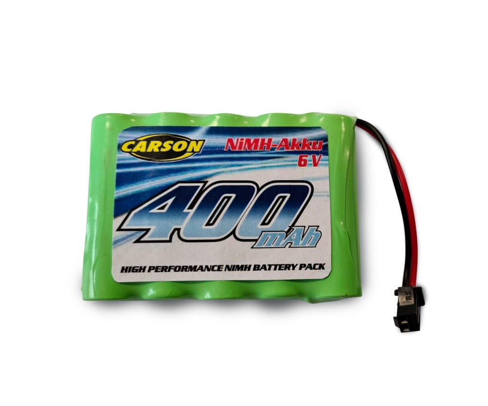 Carson 6V/400mAh NiMH Jeep Wrangler Police JST Carson 6V_400mAh NiMH Jeep Wrangler Police JST - RC-Zubehoer
