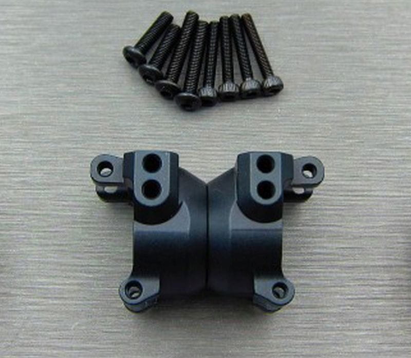 SAMIX Alu Radtraeger hinten schwarz fuer Traxxas TRX4 _ 6 - RC-Zubehoer