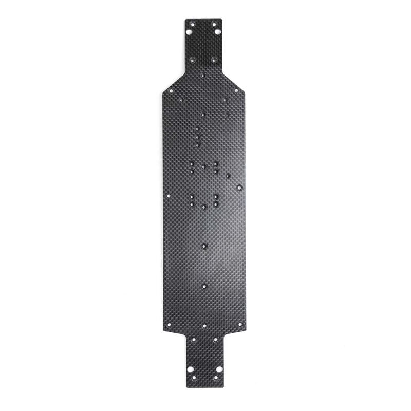 Losi Carbon Fiber Chassis_ 2.5mm_ 22X-4 - RC-Zubehoer