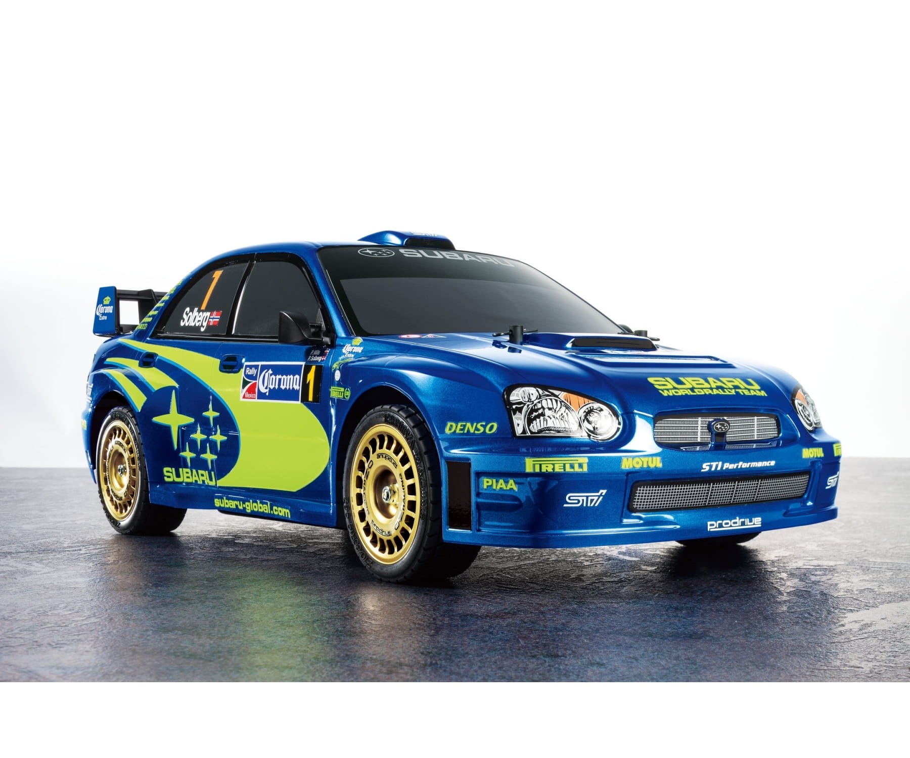Tamiya 1:10 RC Subaru Impreza WRX 2004 (TT-01E) 2,4Ghz Komplett Set
