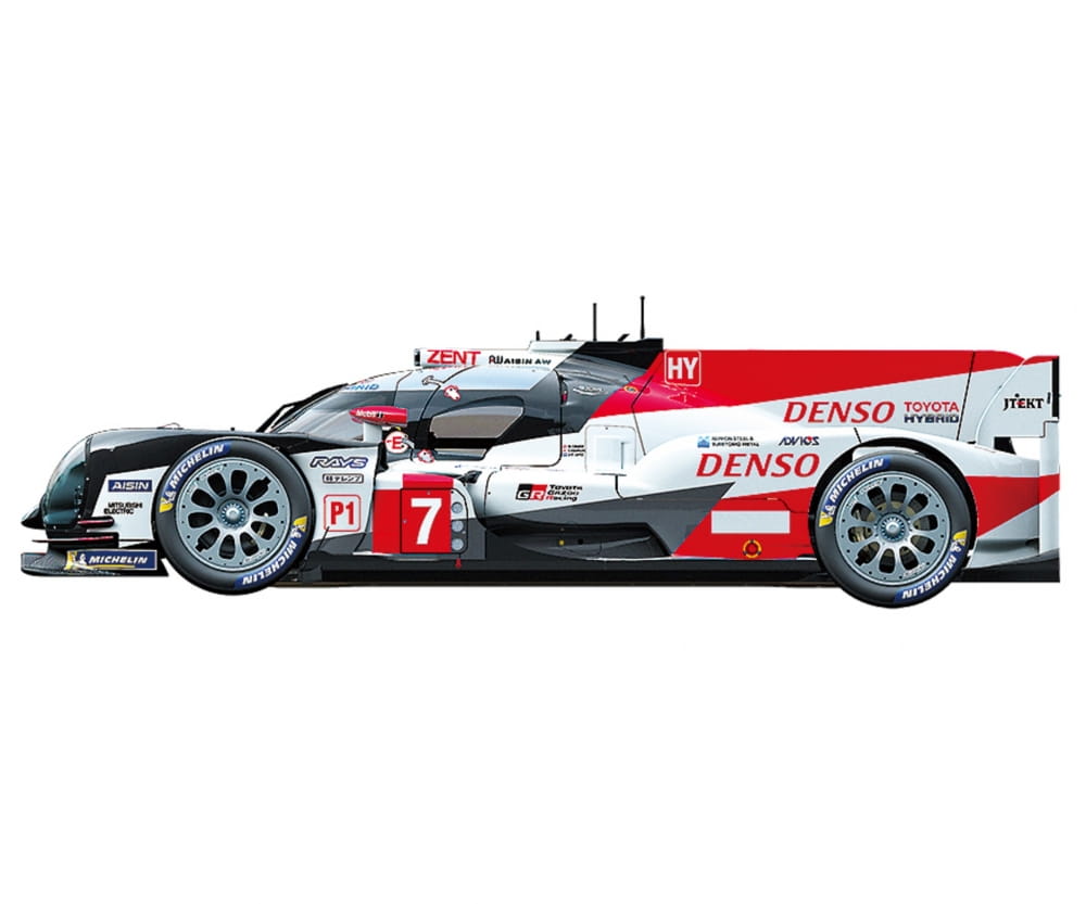 Tamiya Toyota G.R. TS050 Hybrid LM 1:24 Platik Modellbau Auto Bausatz