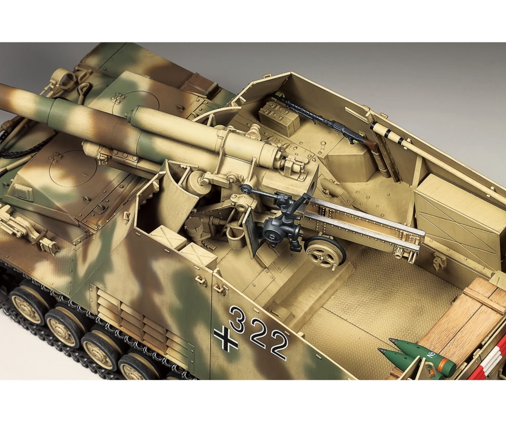 Tamiya Deutsche Panzer Haubitze Hummel (3)Sp.Prod. 1:35 Plastik Modellbau Militär Bausatz