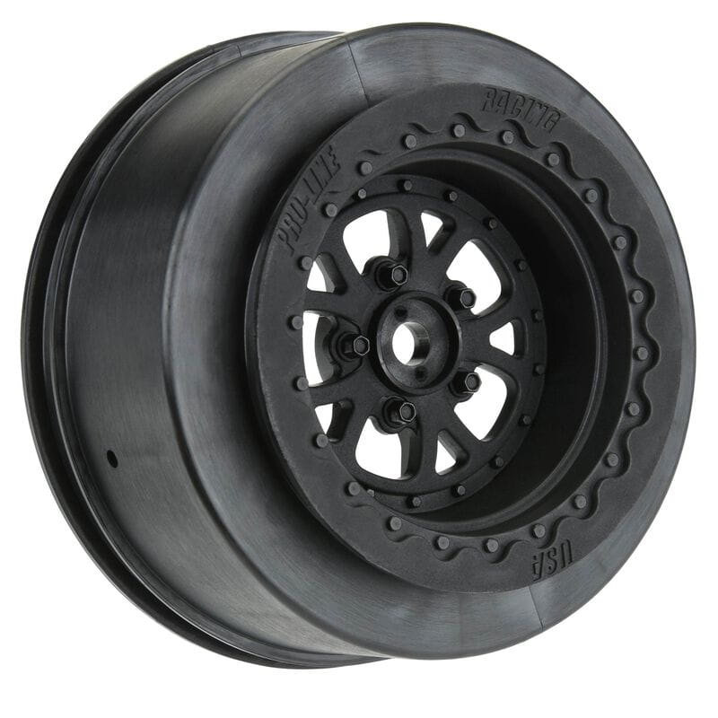 Proline Pomona Drag Spec 2.2/3.0" Blk Slash 2wd Rr/4x4 F/R