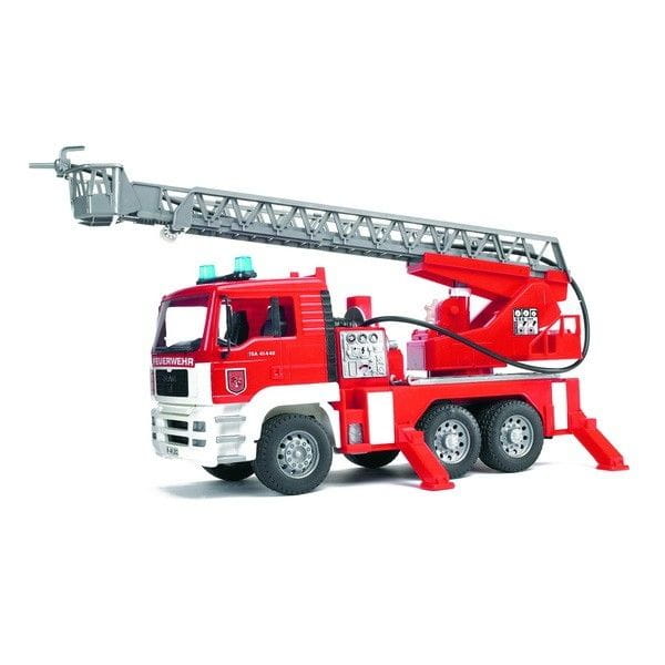 Bruder Feuerwehr MAN mit Drehleiter