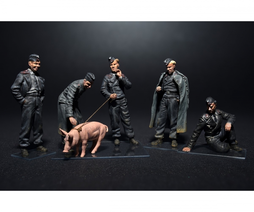 miniart 1 35 fig dt besatzung in ruhe 6 Plastikmodellbau von Miniart 1-35 fig dt besatzung in ruhe 6