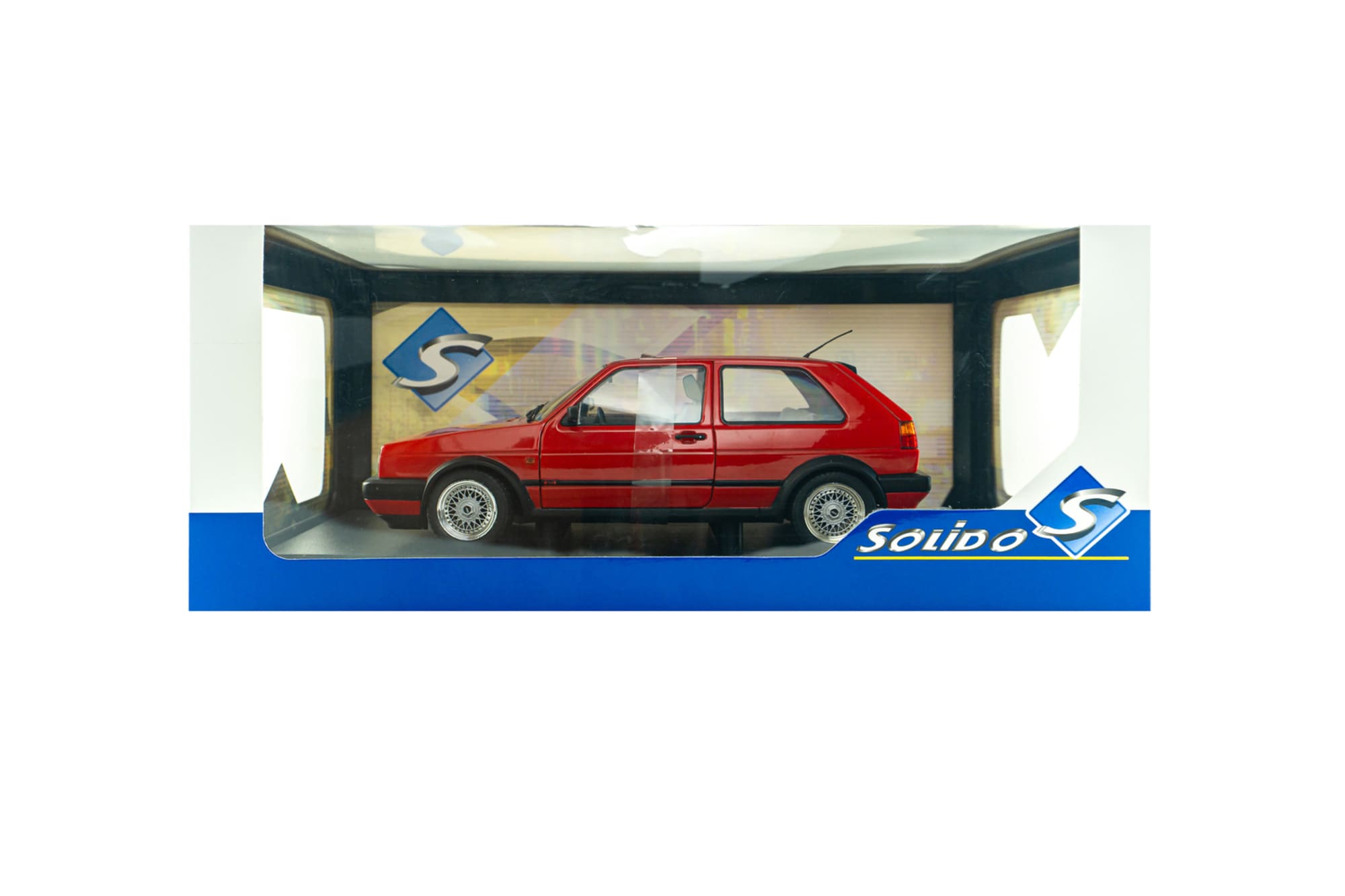 Solido 1_18 VW Golf 2 GTI mars rot 1984 Modellauto - RC-Zubehoer