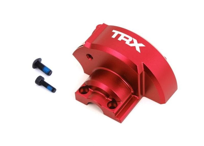 Traxxas Getriebe Abdeckung Alu rot