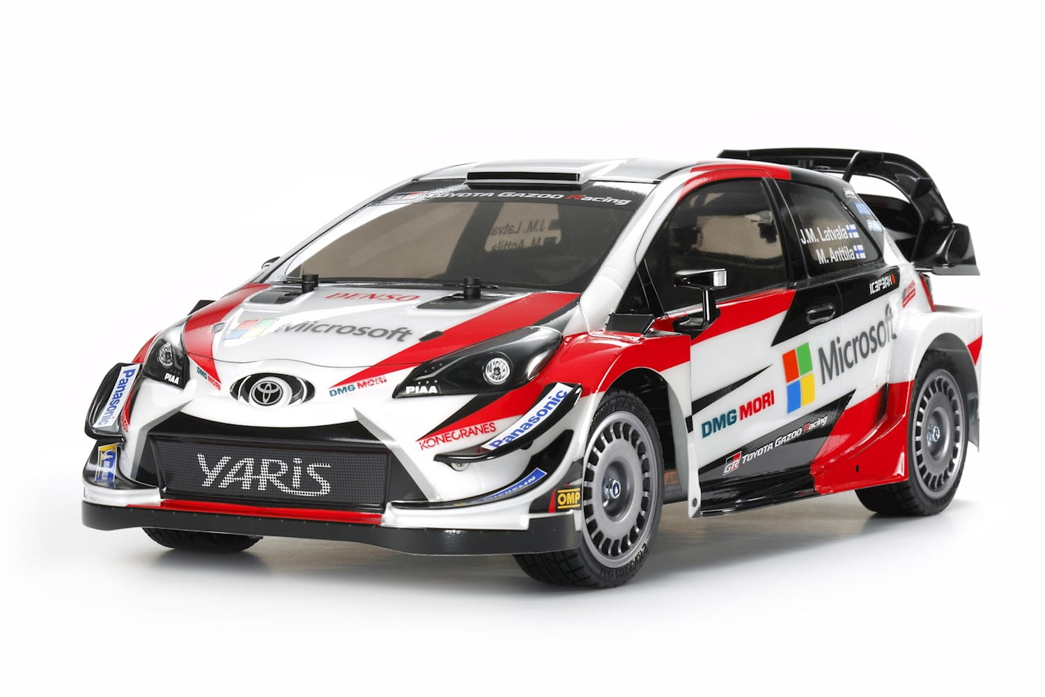 Tamiya Karosserie Satz Toyota Gazoo Yaris WRT / WRC Tamiya Karosserie Satz Toyota Gazoo Yaris WRT / WRC