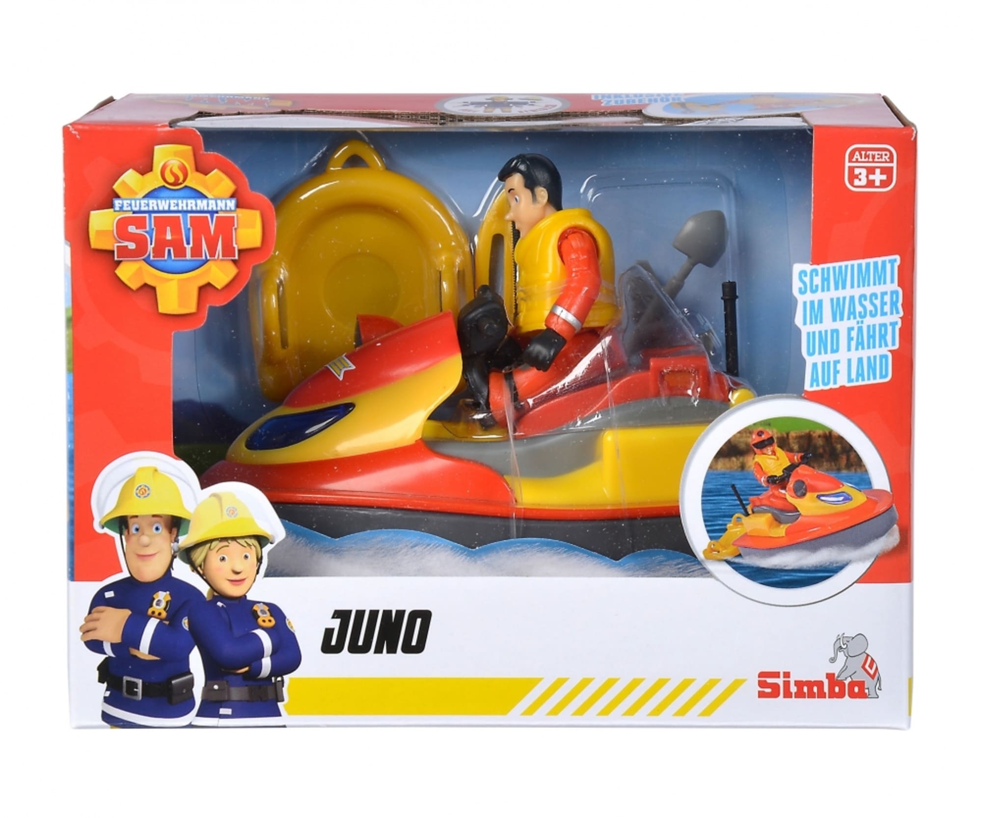 Simba Toys Sam Juno_ Jet Ski mit Figur