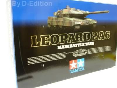 Tamiya RC Panzer Leopard 2A6 Full Option 1:16 Bausatz Tamiya RC Panzer Leopard 2A6 Full Option 1:16 Bausatz
