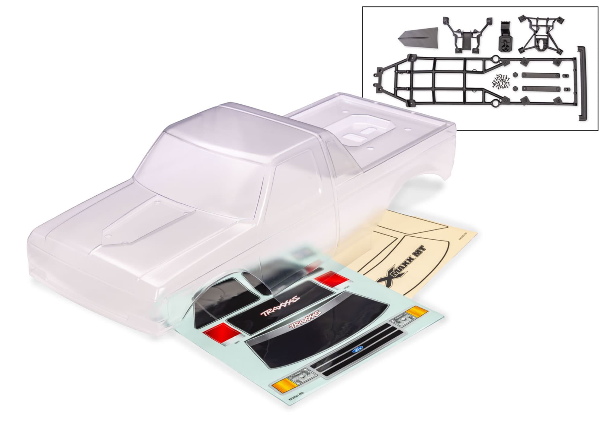 Traxxas Ford F-150 HD Karosserie klar 2,0 mm für X-Maxx