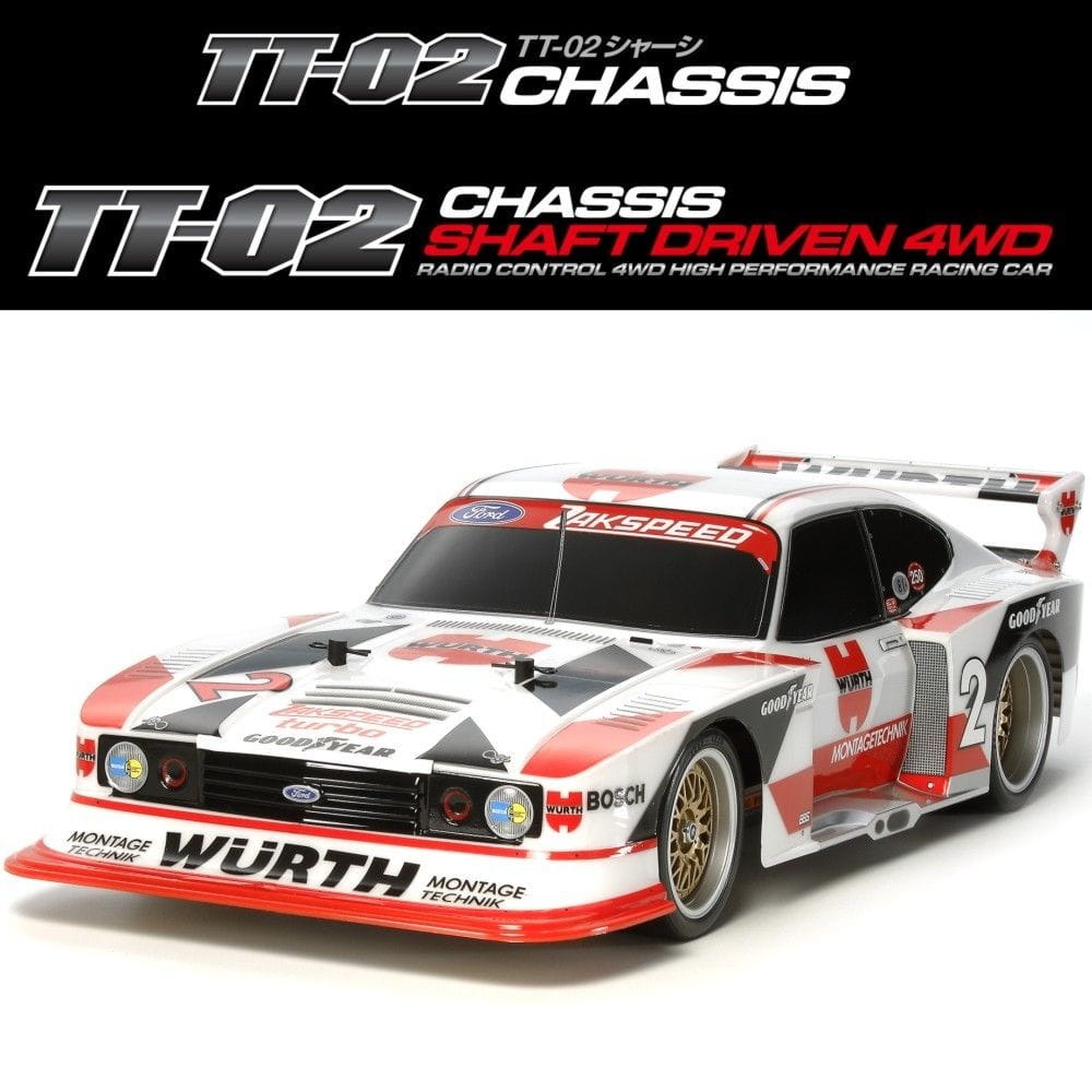 Tamiya Ford good Zakspeed Turbo Capri