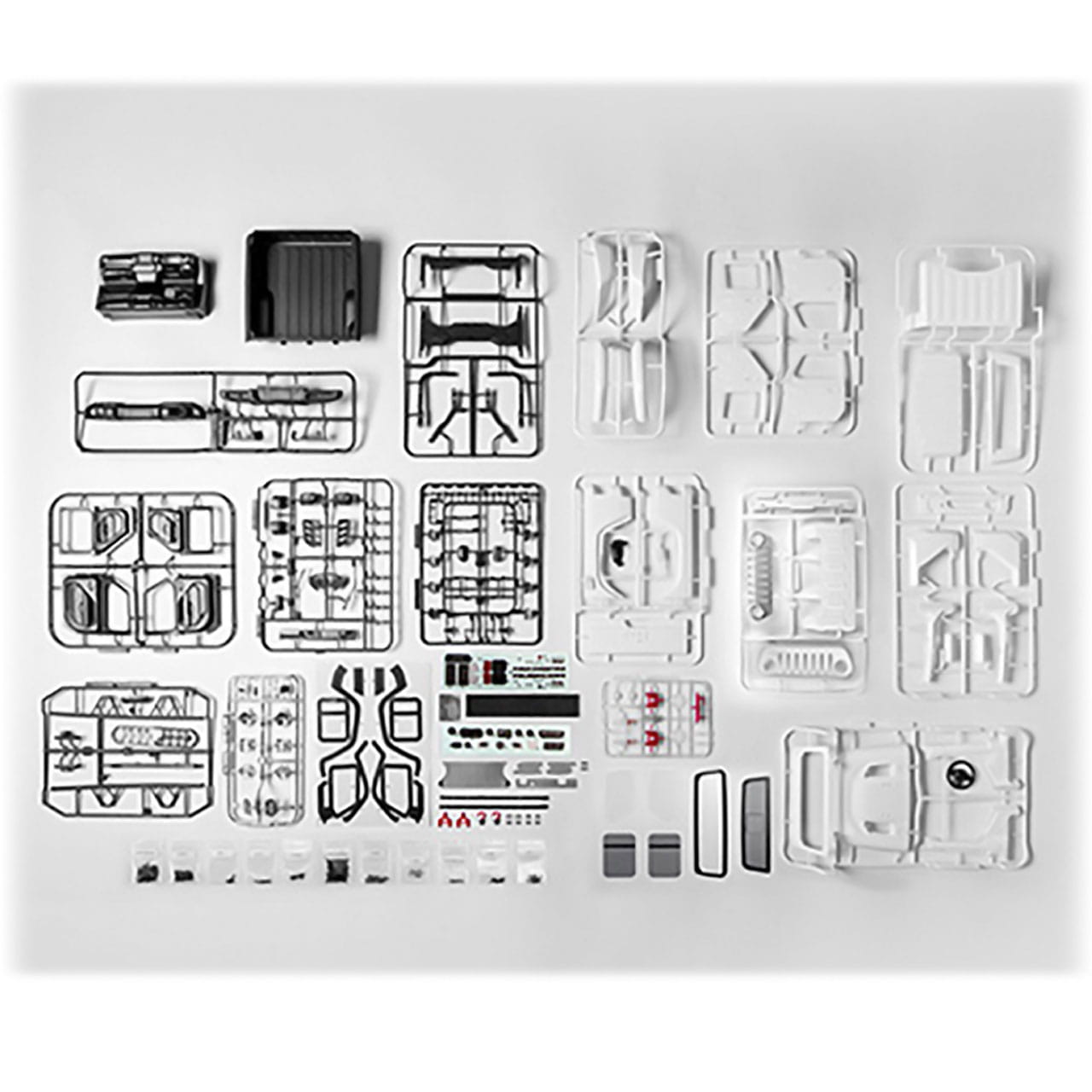 Killerbody Jeep Gladiator Rubicon Kunststoff Bausatz - RC-Zubehoer