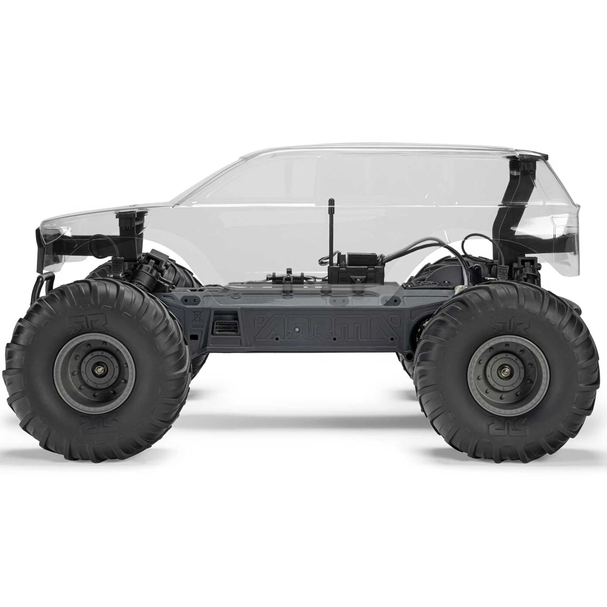 Arrma 1_10 Gorgon 2WD Monster Truck RTA Bausatz - mit Akku und Ladegeraet