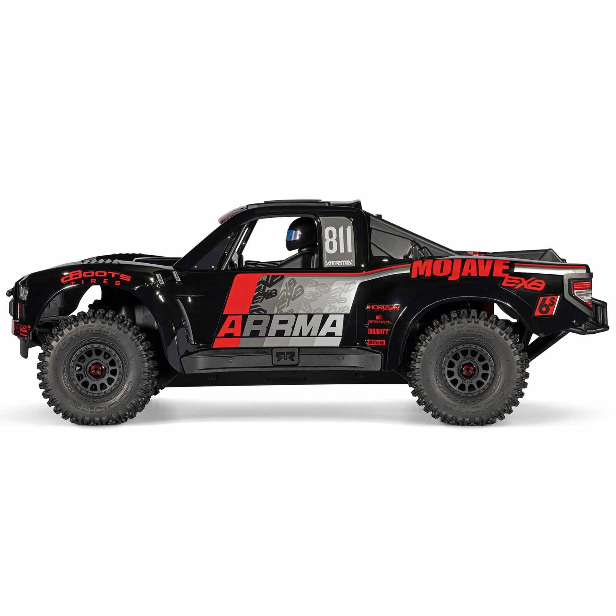 ARRMA MOJAVE 6S EXB 4X4 RTR 1_7 Brushless Desert Truck Black