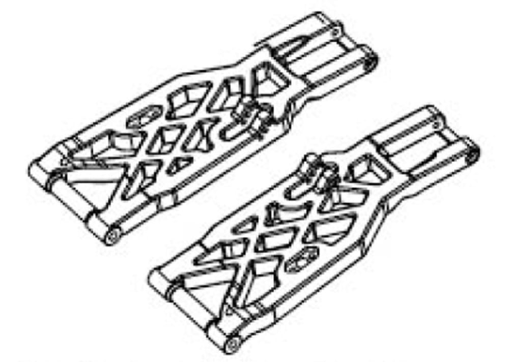 Krick Querlenker vorne unten (Paar) Krick Querlenker vorne unten _Paar_ - RC-Zubehoer