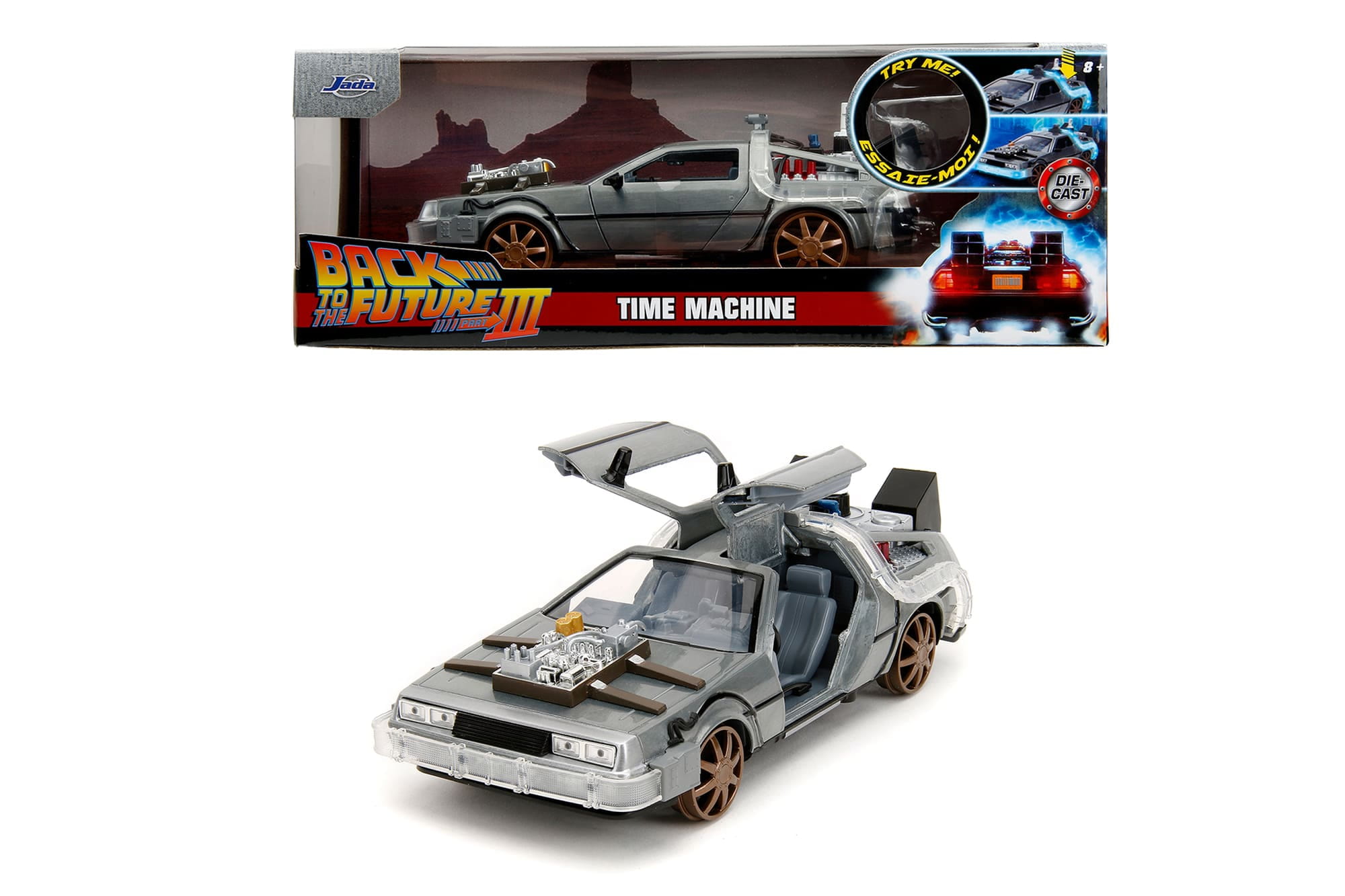Jada Time Machine _Back to the Future 3_ 1_24 - RC-Zubehoer
