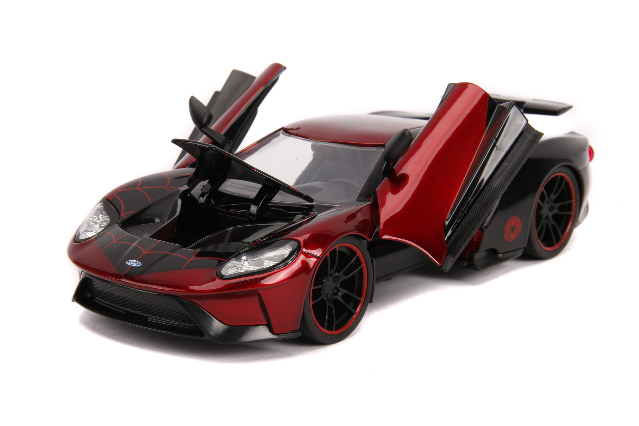 Jada Marvel 2017 Ford GT 1:24 Modellauto Ro-schw.