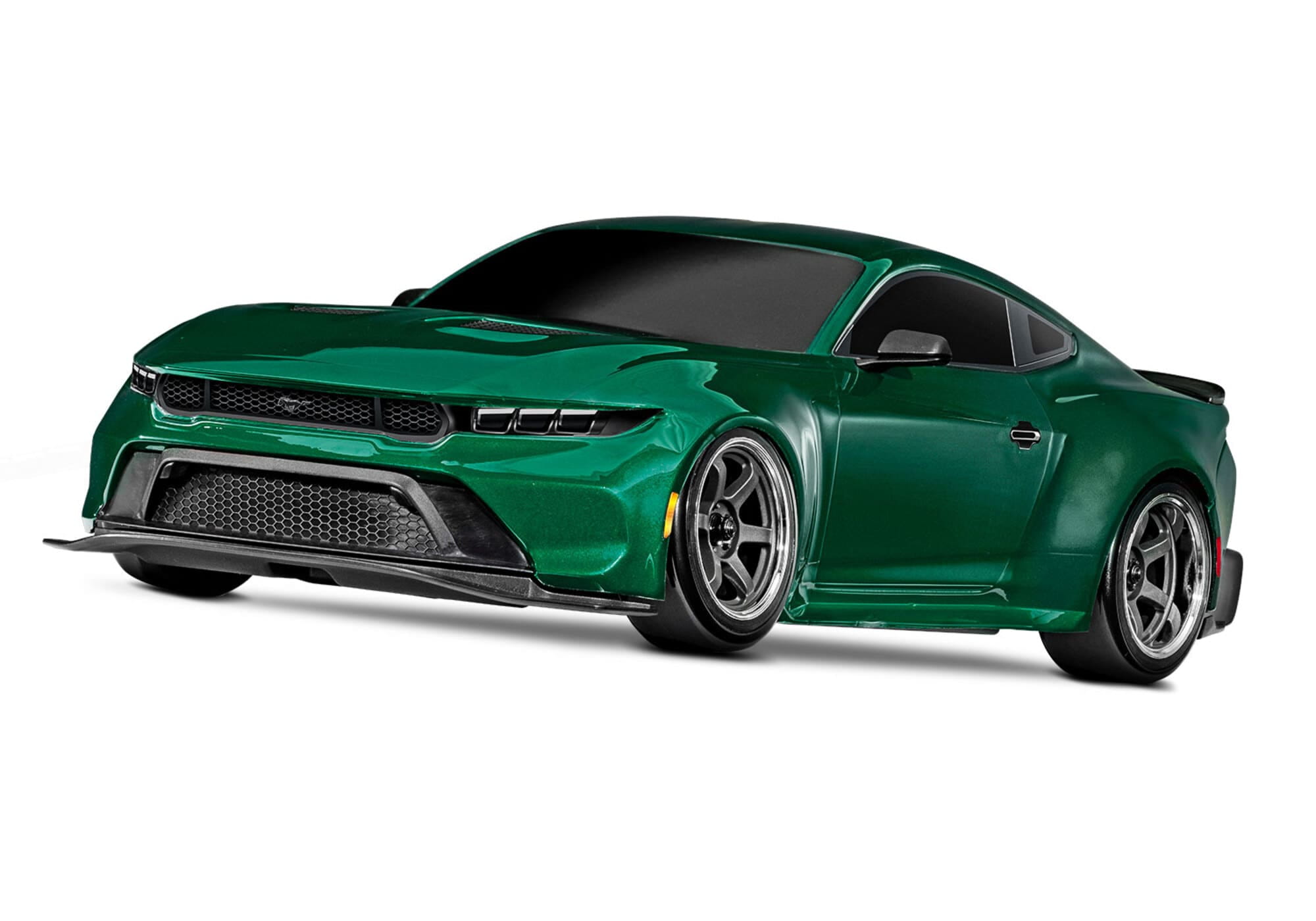 traxxas 4tec ford mustang drift 1_10 2wd rtr gruen Traxxas 4-TEC Ford Mustang Drift gruen 1_10 RTR Modell mit TSM Drift-Technologie und 2WD Antrieb