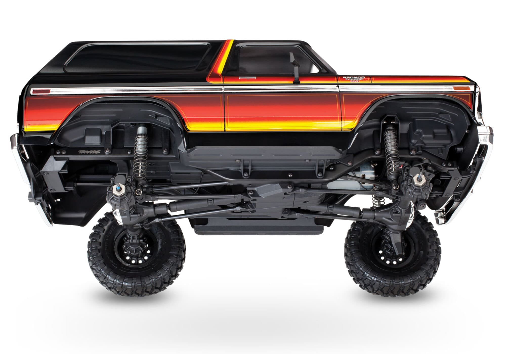 TRAXXAS TRX-4 1979 Ford Bronco Crawler RTR in sunset - Detailgetreue Karosserie und Offroad-Per