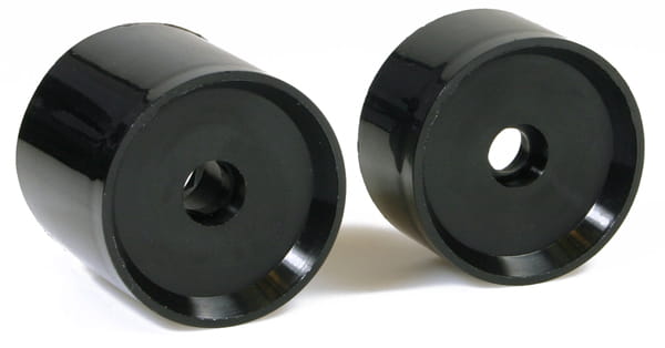 Robitronic Scalpel Felgen Set Vorne und Hinten Schwarz - RC-Zubehoer