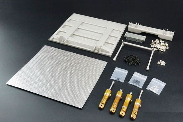 Lesu 1:14 Hebebühne hydraulisch aus Edelstahl