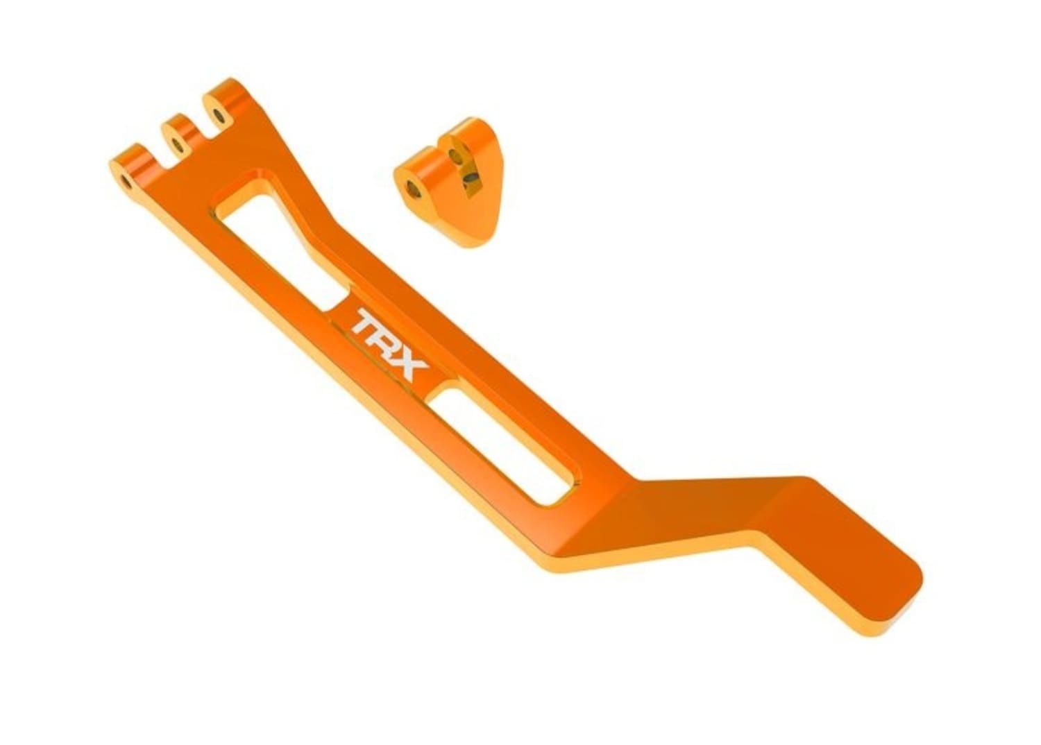 Traxxas Akku-Halter-Strebe Alu orange - RC-Zubehoer