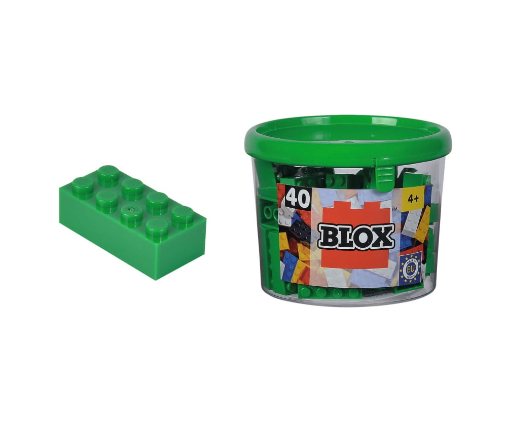Androni Blox 40 Bausteine grüne 8er Steine in Dose