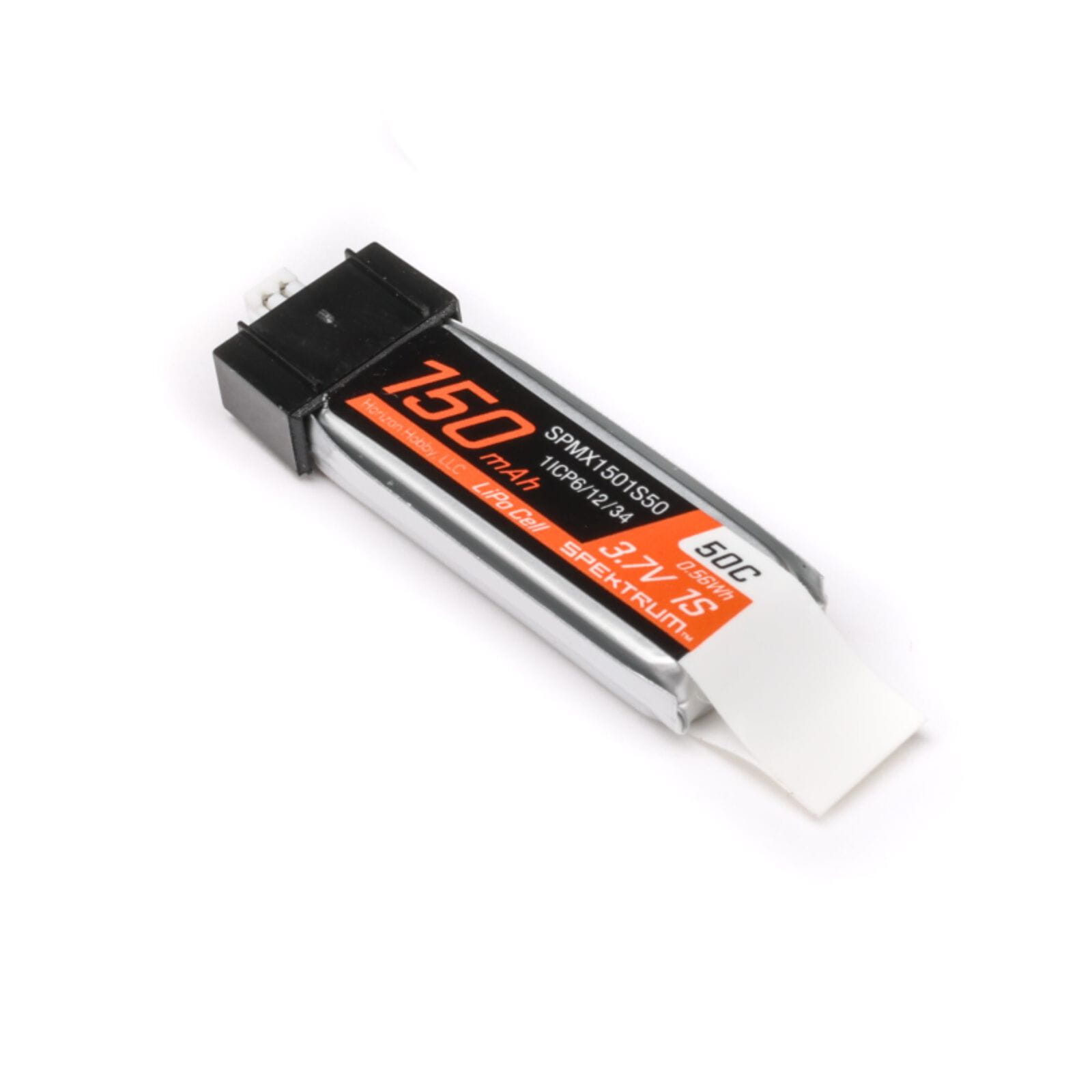 Spektrum LiPo 150mAh 1S 3_7V 50C JST Ultra Micro Akku Spektrum LiPo Akku 150mAh 1S 3_7V mit JST PH1.25
