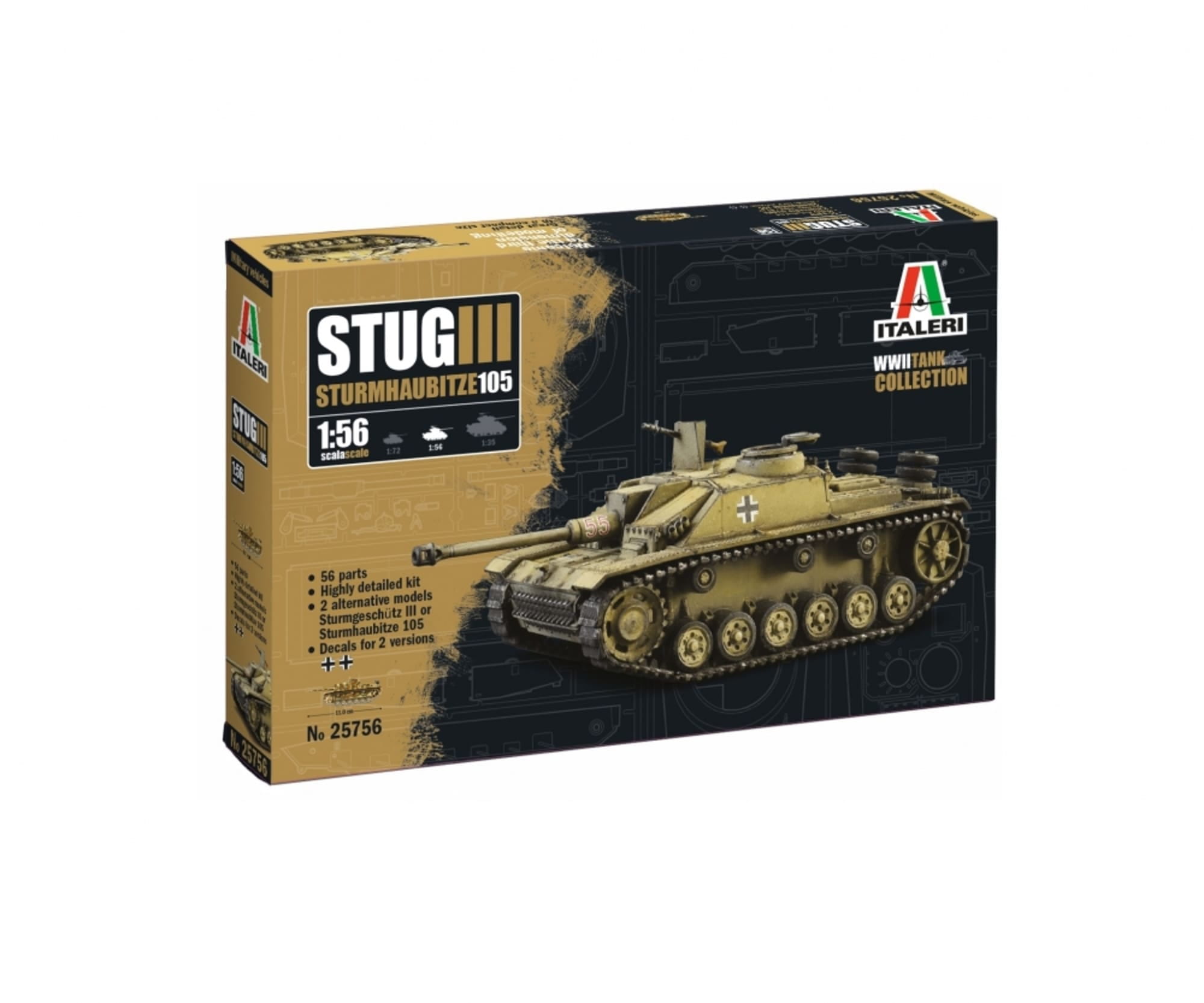 italeri-1-56-sd-kfz-142-1-stug-iii-plastik-modellbausatz