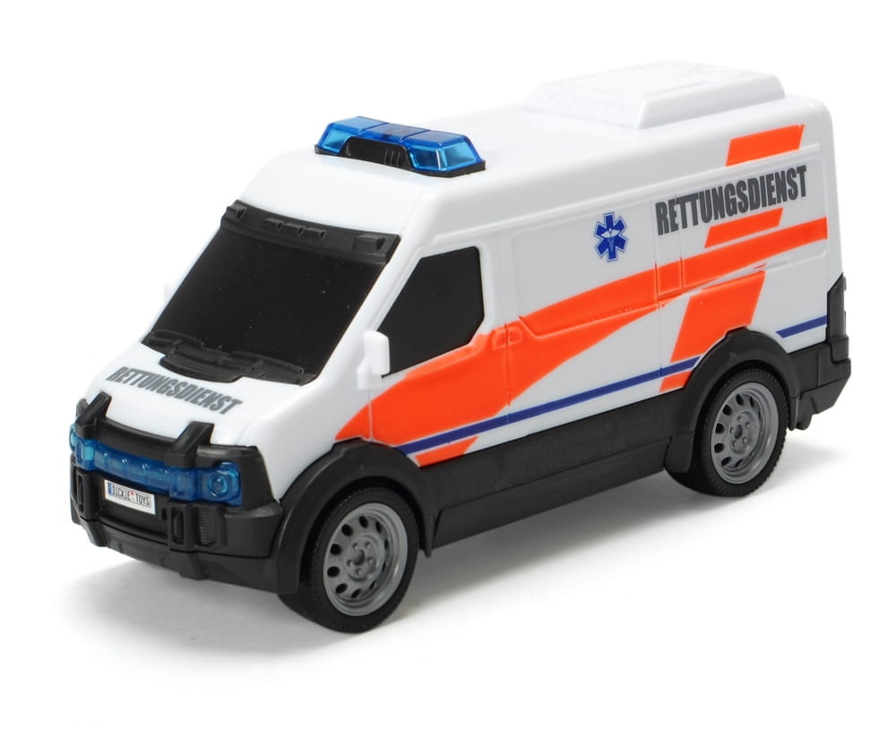 Dickie Toys Rescue Center Rettungsstation mit Polizei Feuerwehr und Krankenwagen