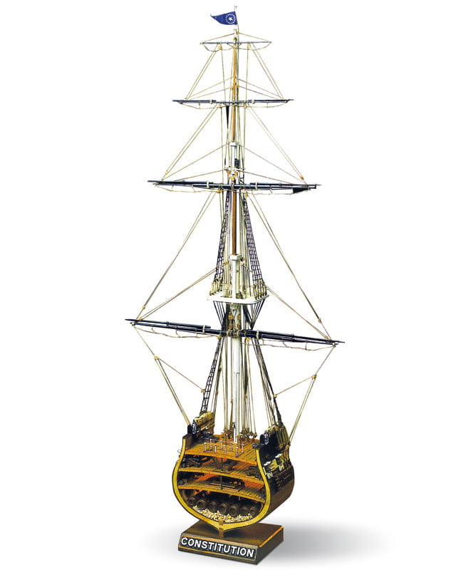 Mamoli USS Consitution Mast 1:93 Holz Bausatz