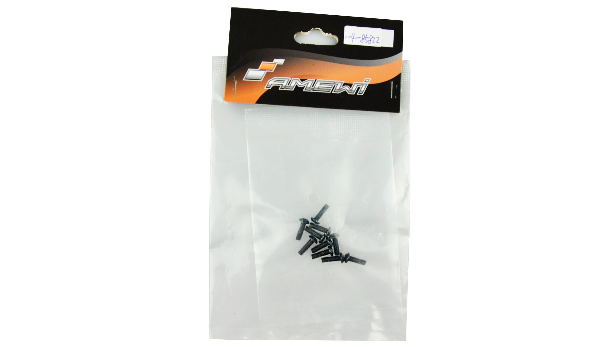 Amewi 85822 Linsenkopfschraube M3x10 mm, 10 Stück
