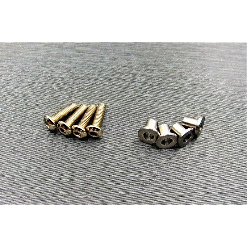 SAMIX Edelstahl Stahl Hülsen Set für Axial SCX10-2