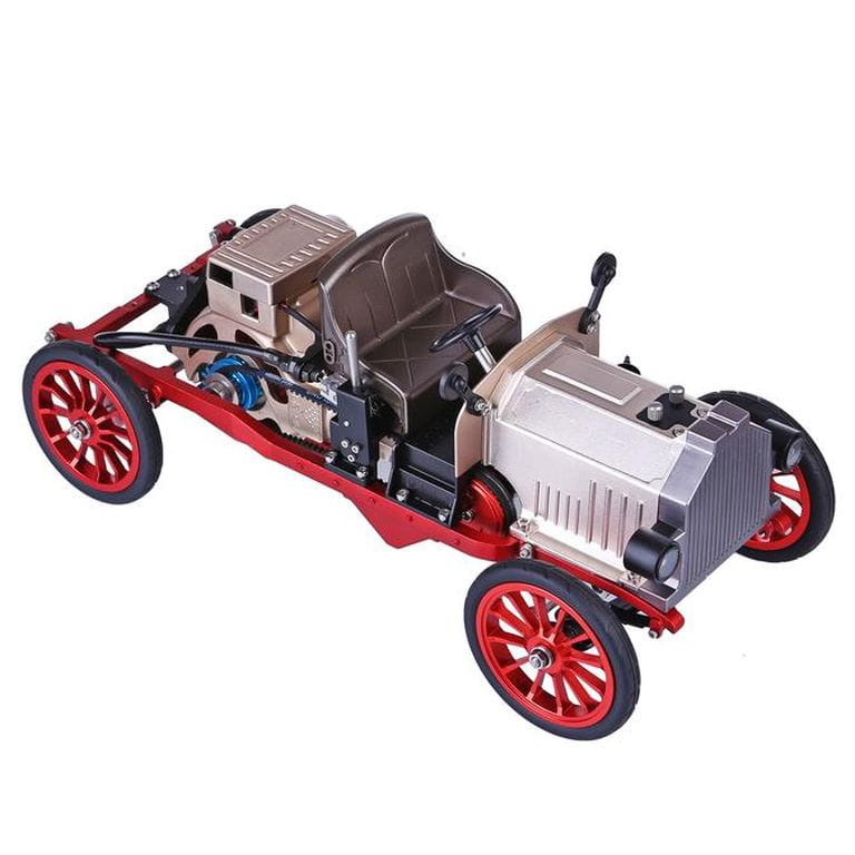 Thicon Classic-Car aus Metall mit E-Motor und Bluetooth-Steuerung