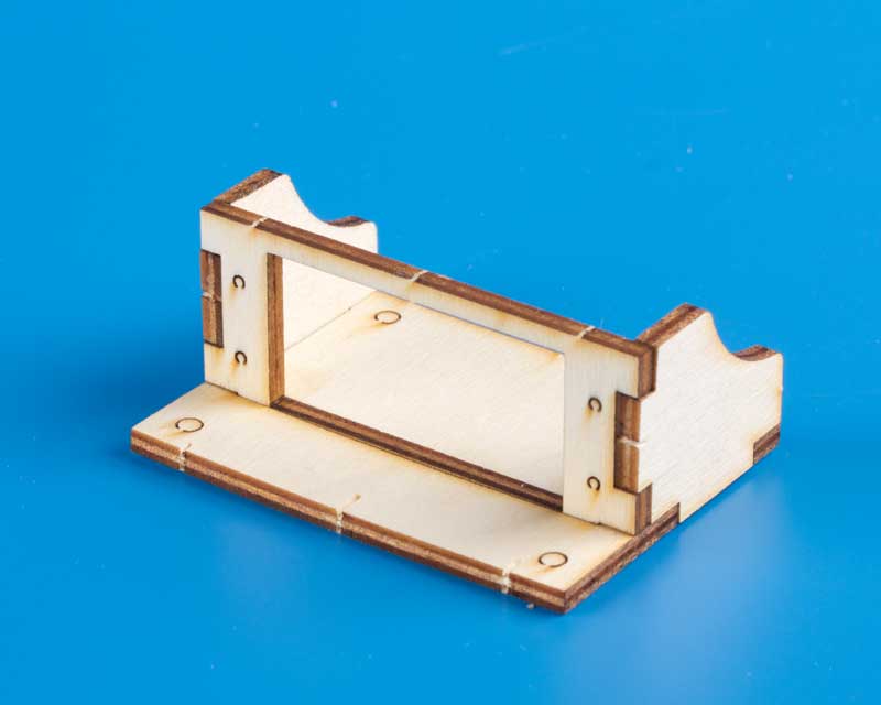 Krick Servohalter fuer liegendes Standardservo 2Stk. - RC-Zubehoer