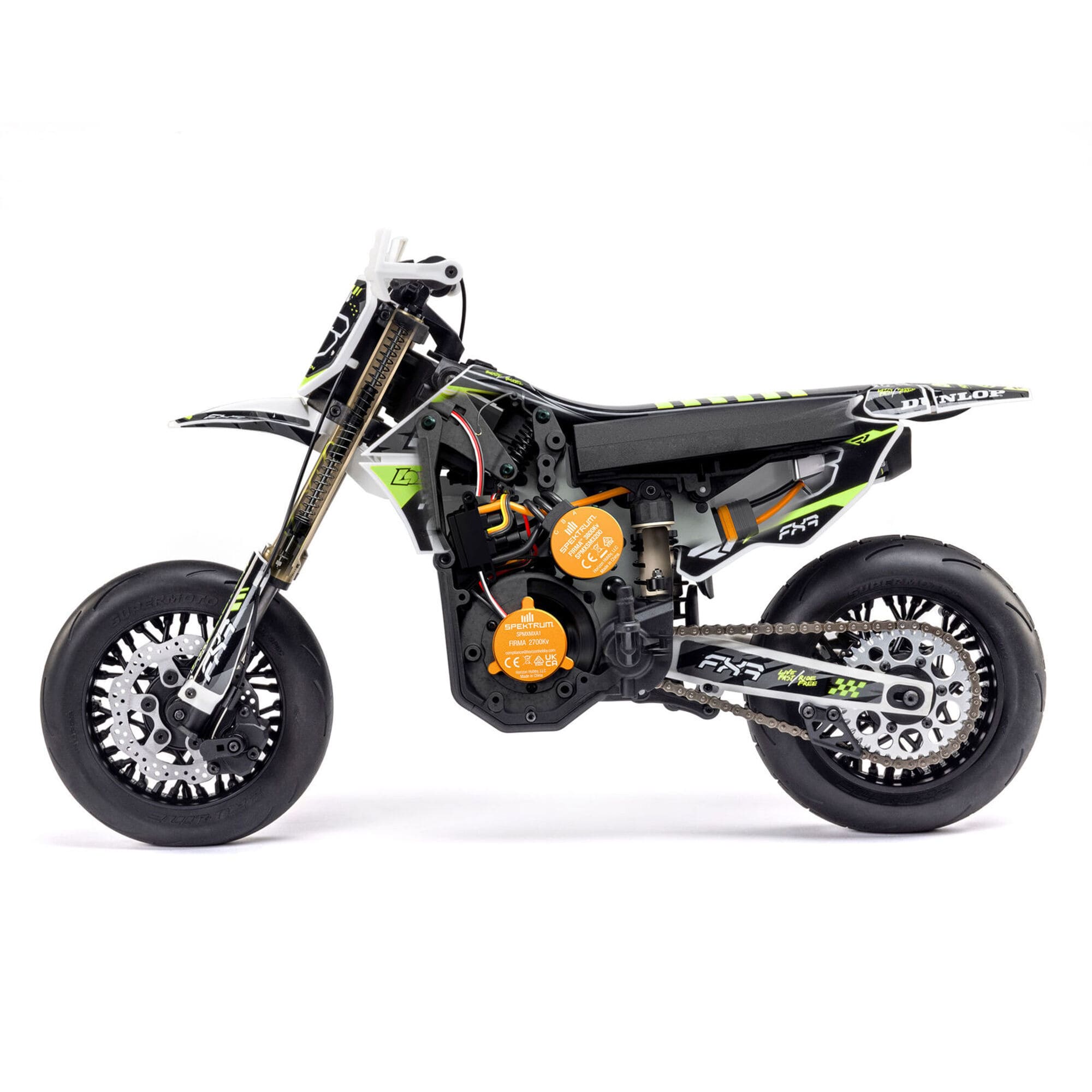 Losi 1_4 Promoto-SM FXR RC-Motorrad Supermoto 4WD Modell