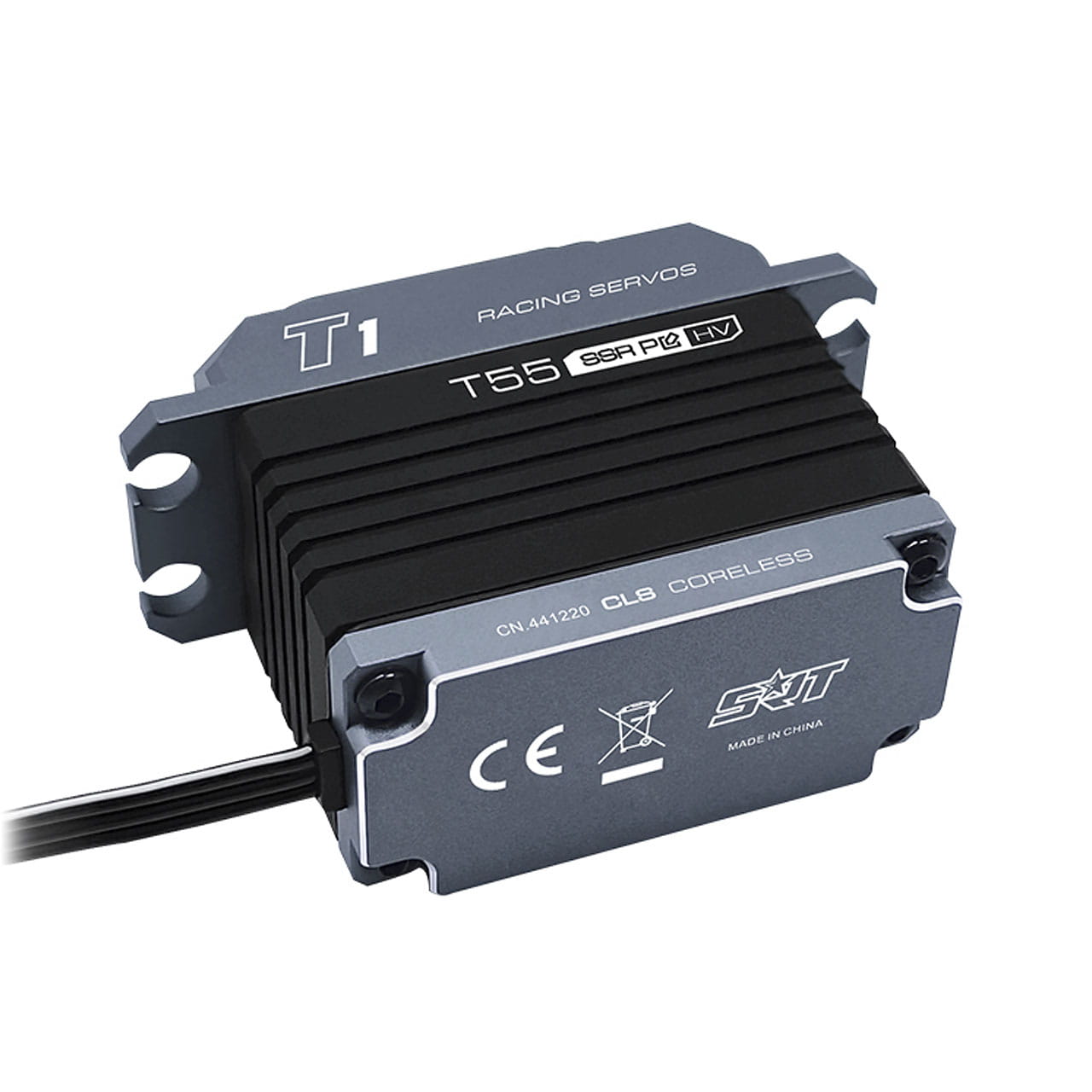 SRT T55 Corless Servo HV CNC Alugehäuse 50.0kg/0.20sec @7.4V