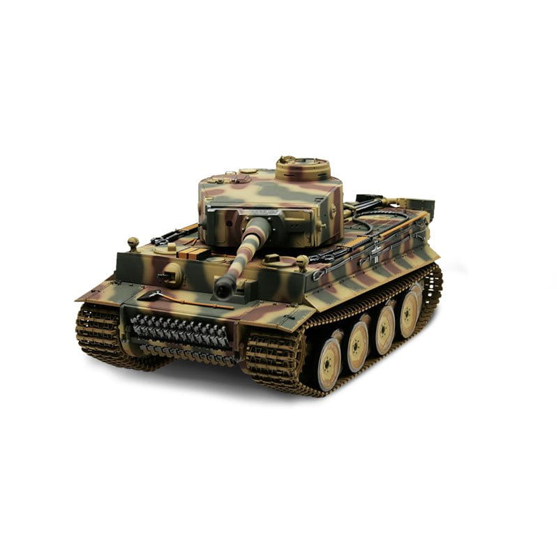Torro 1:16 RC Panzer Tiger 1 Panzer mit Metallunterwanne Frühe Version IR Sommertarn