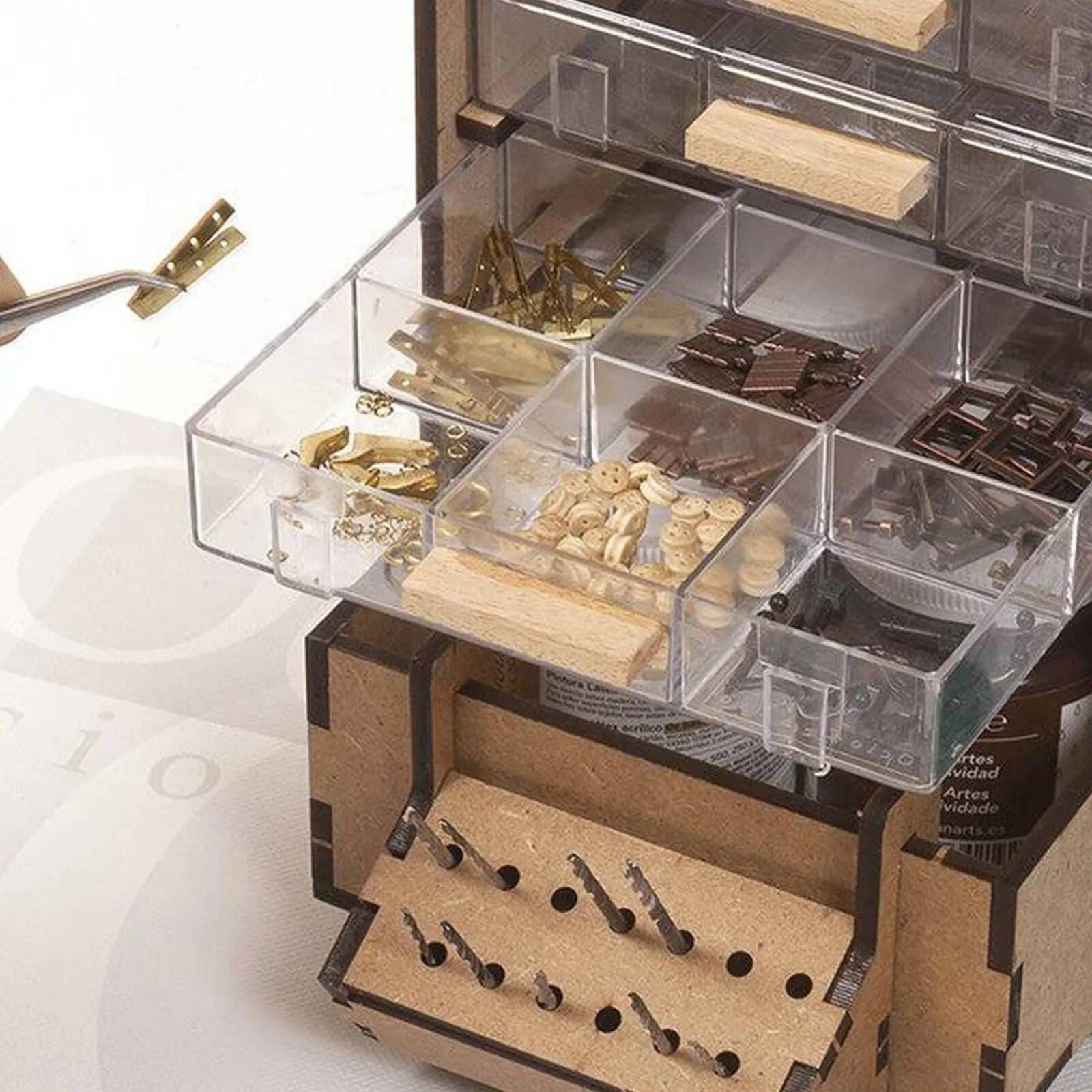 Workstadion Arbeitsplatz kpl. - Modellzubehoer