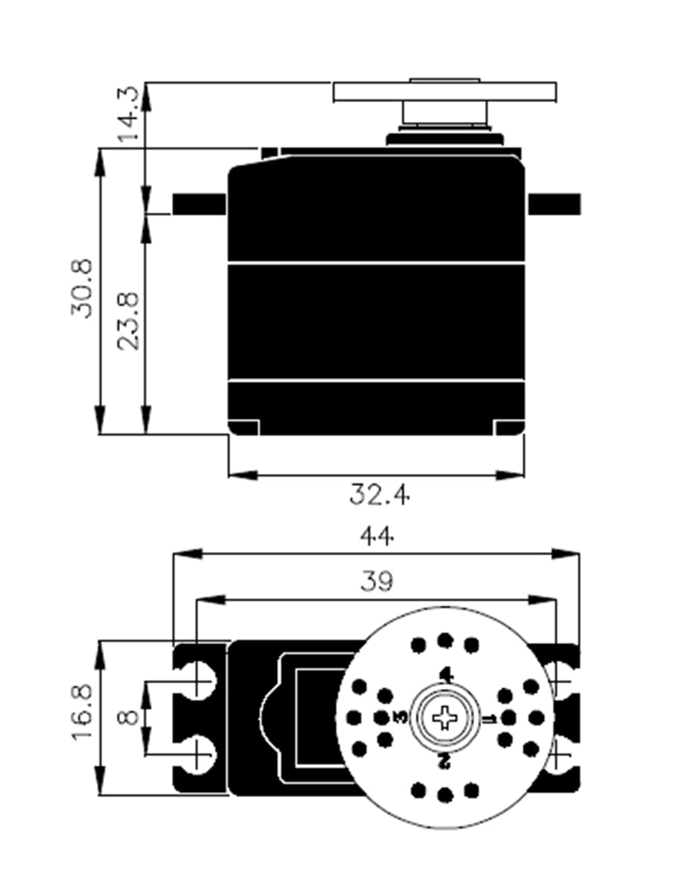Hitec Servo HS-5245MG