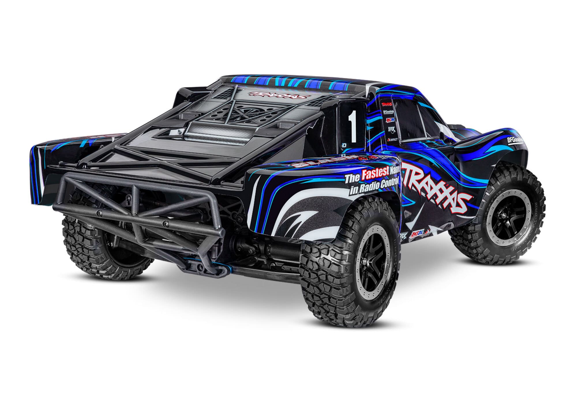 Traxxas Slash 4x4 VXL Clipless blau 1_10 Short-Course RTR fuer RC Modelle
