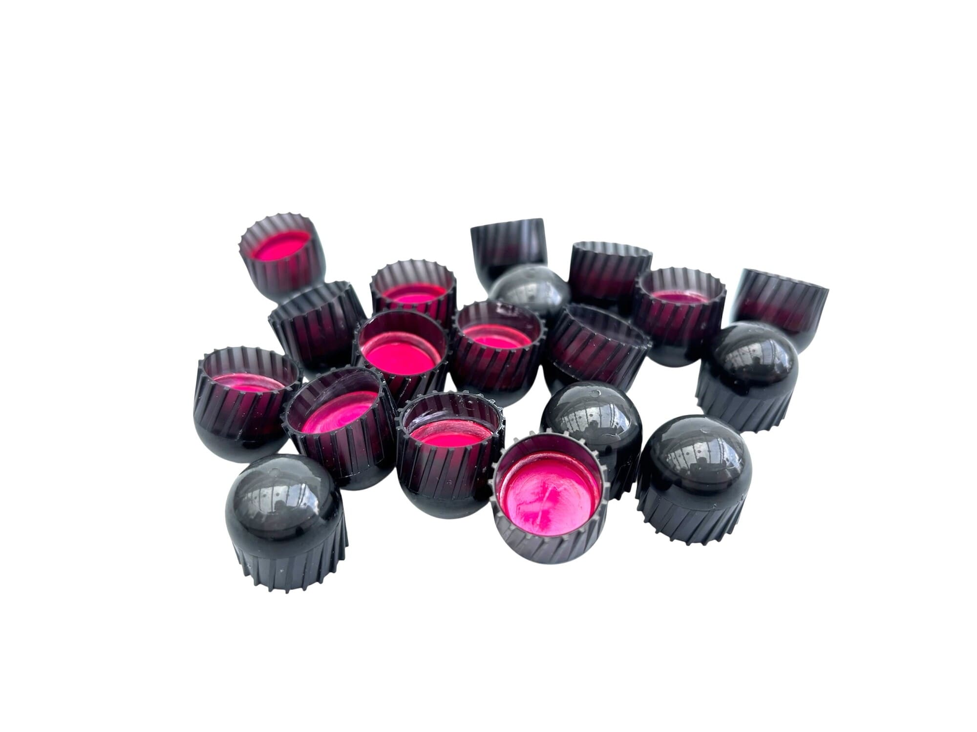 HS Projectiles Trainingsprojektile Paintball 50 Stueck Schwarz Pink MagFed