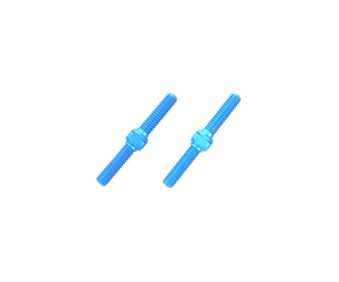 Tamiya Alu Li/Re-Gewindestangen 3x23mm (2) blau Tamiya Alu Li/Re-Gewindestangen 3x23mm (2) blau