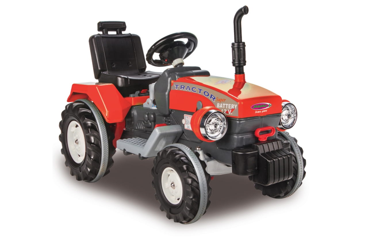 Jamara Ride-on Elektro Kinder Traktor Power Drag rot 12V Jamara Ride-on Elektro Kinder Traktor Power Drag rot 12V